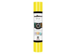 Teckwrap Vinile Permanente Glossy Giallo 30cmx1,55m