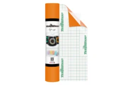 Teckwrap Vinile Permanente Opaco Arancio 30cmx1,55m