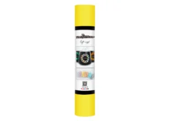 Teckwrap Vinile Permanente Opaco Giallo 30cmx1,55m