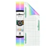 Teckwrap Vinile Permanente Strisce Arcobaleno 30cmx1,55m