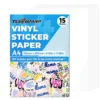 Teckwrap Vinile Stampabile Bianco Glossy 15pz