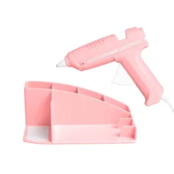 We R Memory Keepers Pistola per colla a caldo Rosa con base