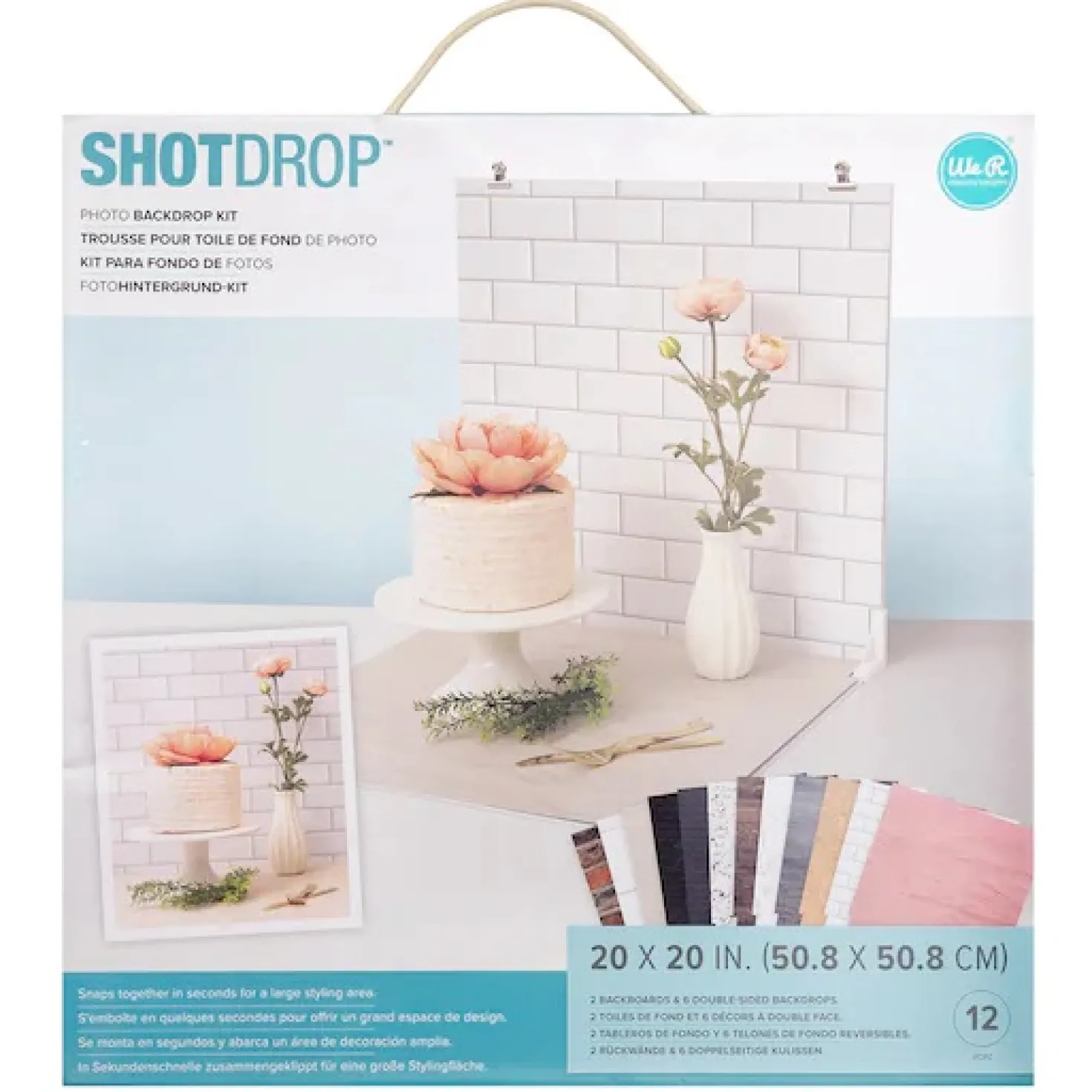 We R Memory Keepers SpinShot piattaforma motorizzata 360°