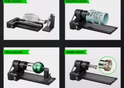 XTool Accessorio Rotante per Oggetti Cilindrici per xTool F1, M1 Ultra e S1