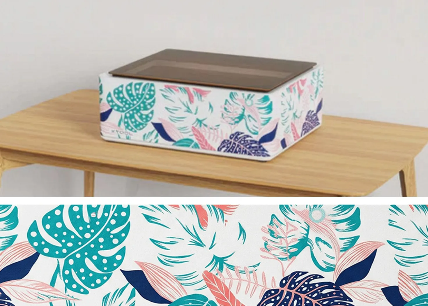 XTool M1 Macchina a Taglio Laser e Plotter da Taglio + Vinile Decorativo per xTool M1 Design “Fiori e Piante”