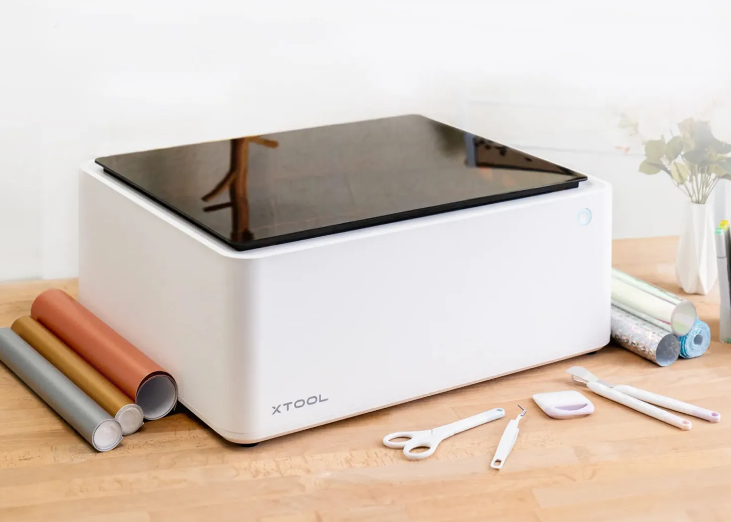 XTool M1 Macchina a Taglio Laser e Plotter da Taglio + Vinile Decorativo per xTool M1 Design “Animali”