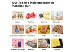 XTool M1 Macchina a Taglio Laser e Plotter da Taglio + Vinile Decorativo per xTool M1 Design “Animali”