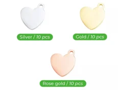 XTool Pendente a Cuore 30pz