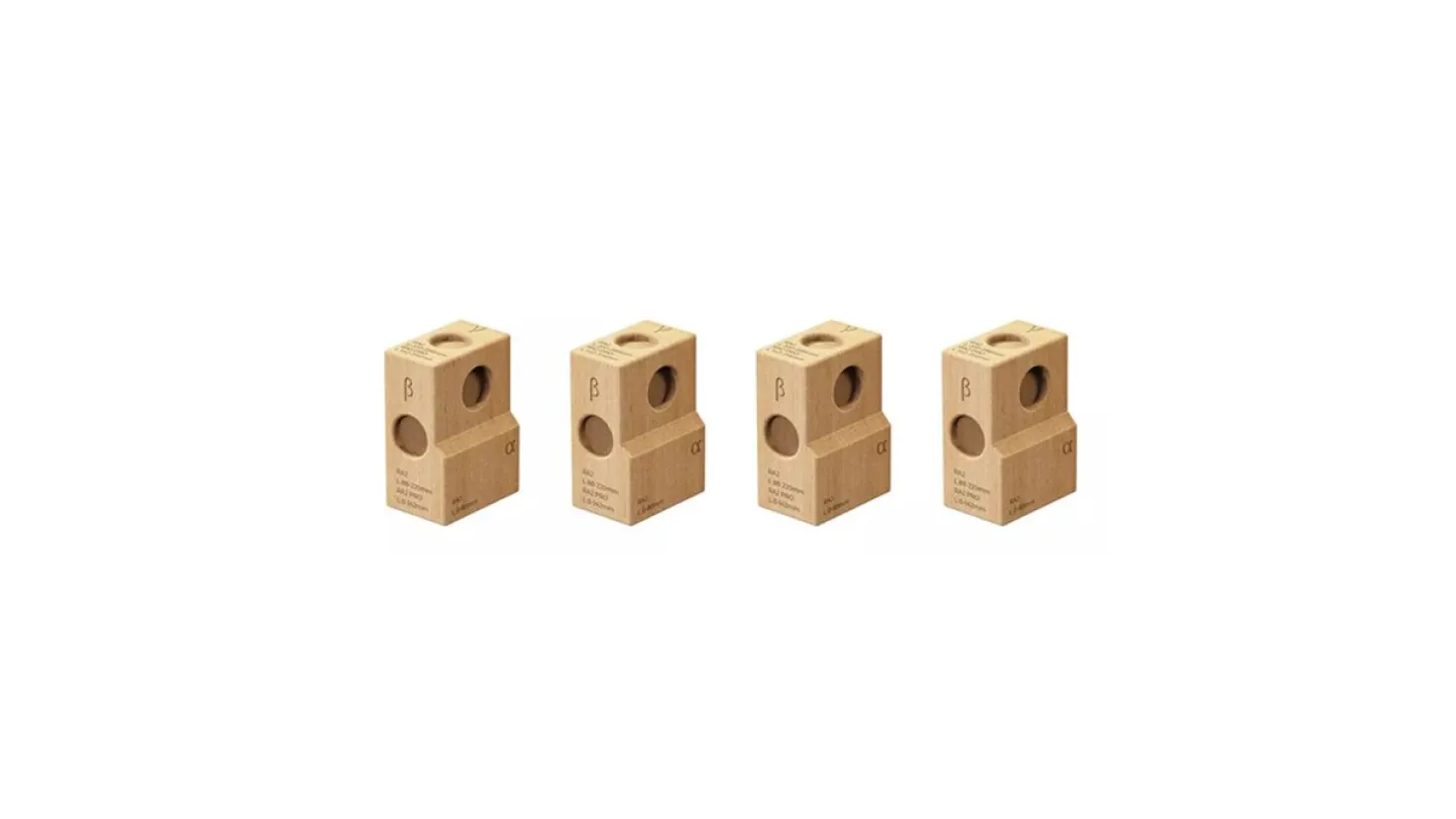 XTool Piedini in Legno per Accessorio Rotante 4pz