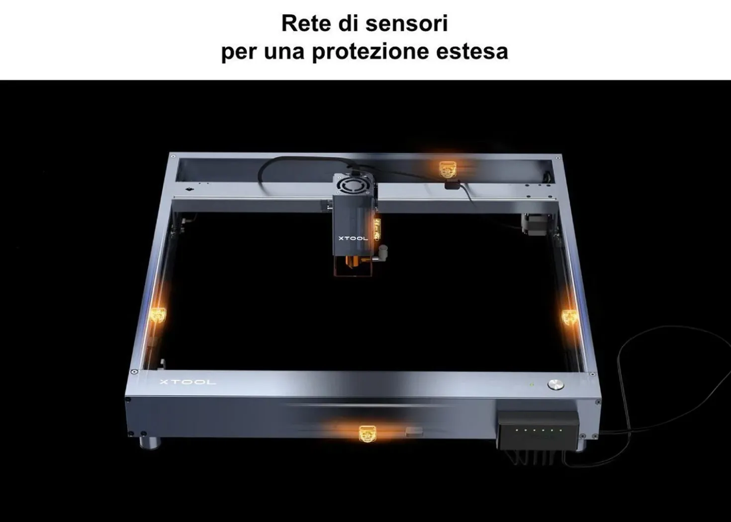XTool Set di Sicurezza Antincendio per xTool M1 Ultra, xTool S1, M2